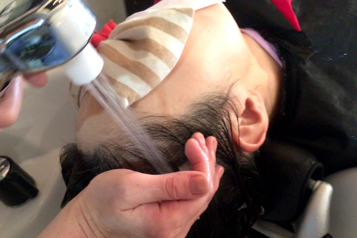 頭皮洗浄 ハーブマジック 美容室 ヘアサロン 山形 寒河江 Hair Space Barney ヘアースペースバーニー